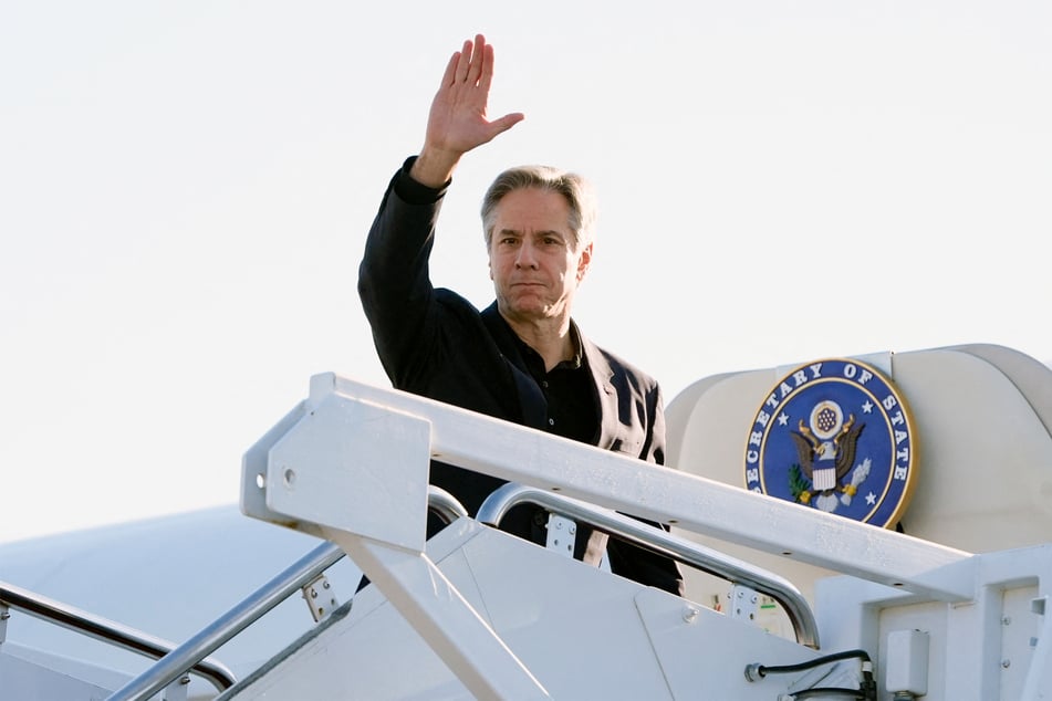 Secretary of State Antony Blinken is en route to Beijing to meet with the Chinese foreign minister.