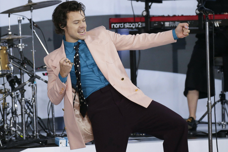 Harry Styles hangs out at fan's place and feeds her fish after car mishap