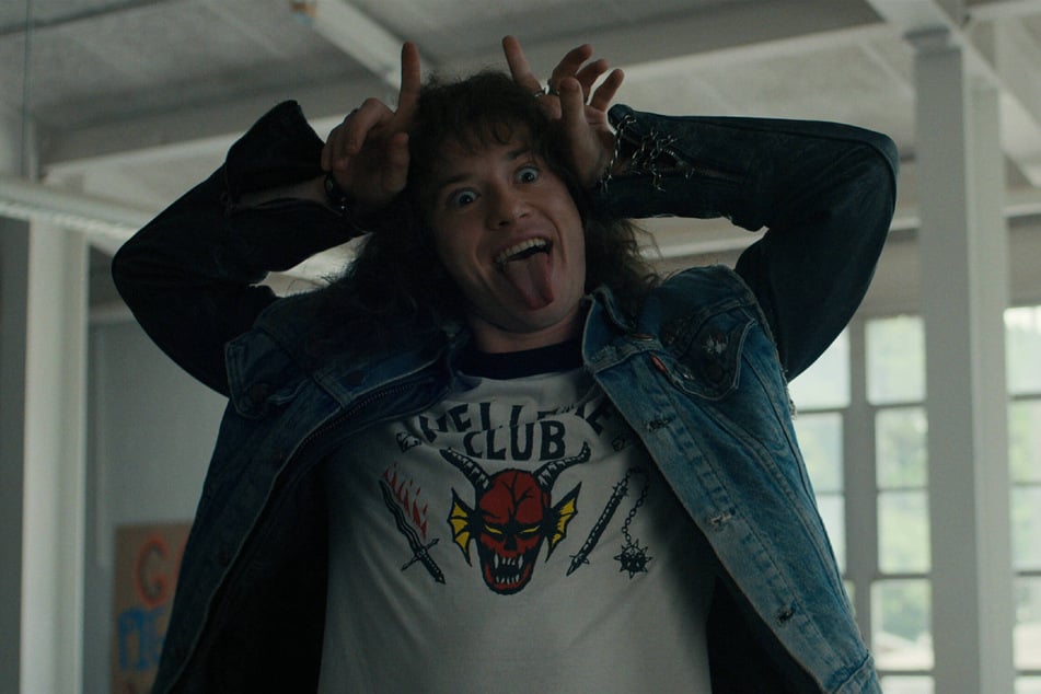 Eddie Munson, played by Joseph Quinn, appears in Stranger Things season four and becomes a central character after being framed for classmate's grisly murder.
