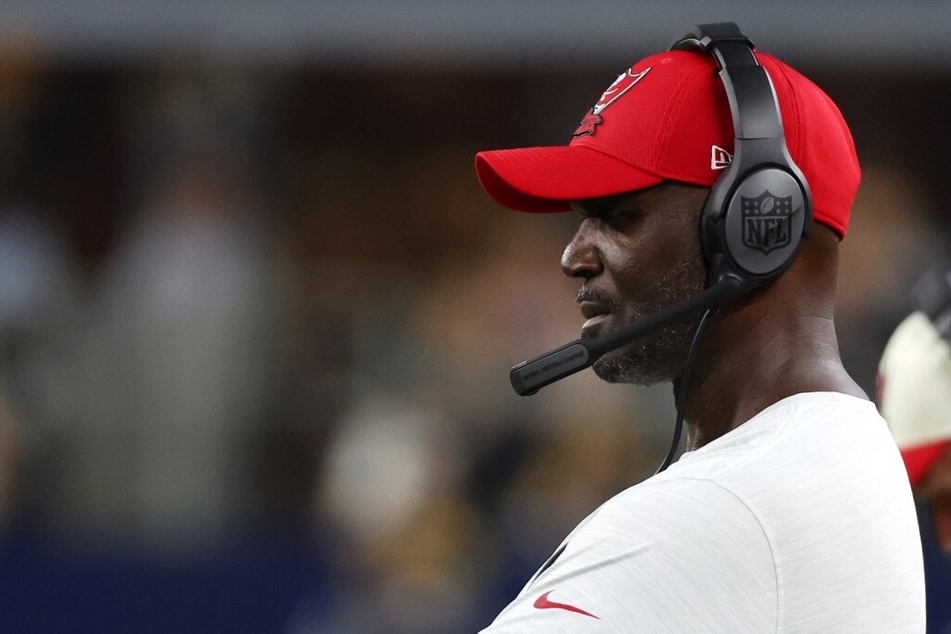 Head coach Todd Bowles is of the Tampa Bay Buccaneers serves as one of the seven minority coaches in the NFL.