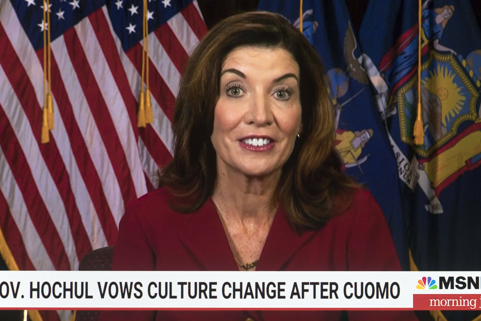 Hochul spoke on MSNBC's Morning Joe, in her first television interview since being installed as governor.