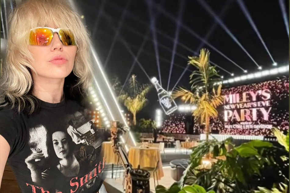 Miley Cyrus handles live TV wardrobe slip-up on New Year's Eve show
