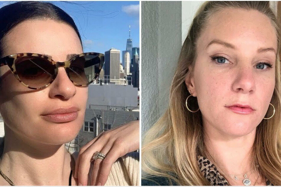 Heather Morris (r.) recently confirmed that Lea Michele (l.) was toxic on the set of Glee, but said Michele's actions couldn't be discussed at the time.
