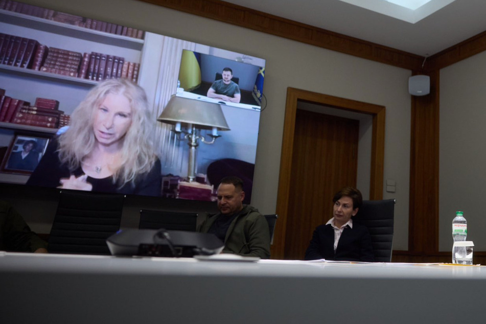 Barbra Streisand pledges support to Ukraine in call with Zelensky