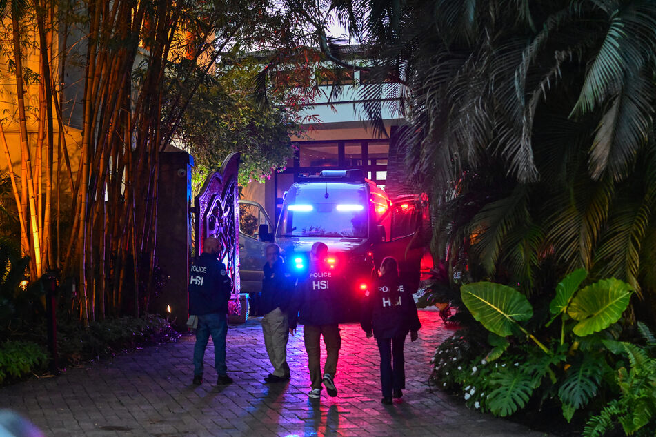 US Homeland Security Investigations descended on Diddy's homes in both Los Angeles and Miami.