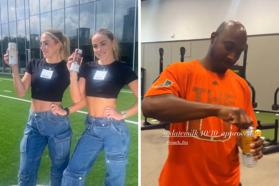 Cavinder twins bring their NIL prowess to Miami basketball training!