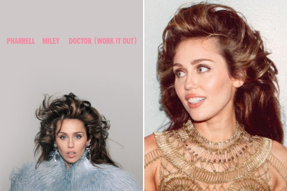 Miley Cyrus teases surprise new single with Pharrell!