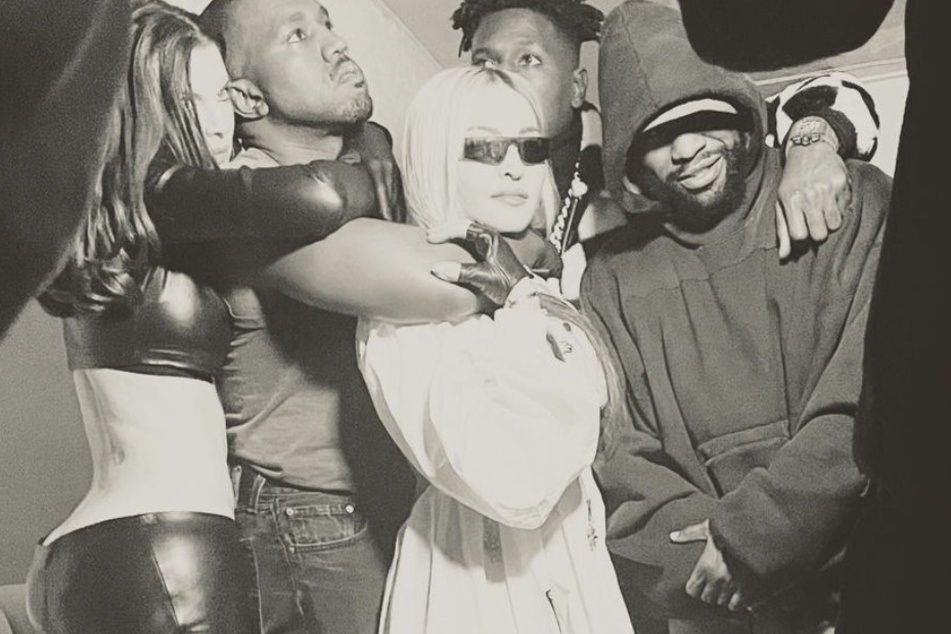 Prior to the alleged battery assault, Ye was seen spending time with Julia Fox, Madonna, Floyd Mayweather, and more at the celebrity restaurant Delilah's.