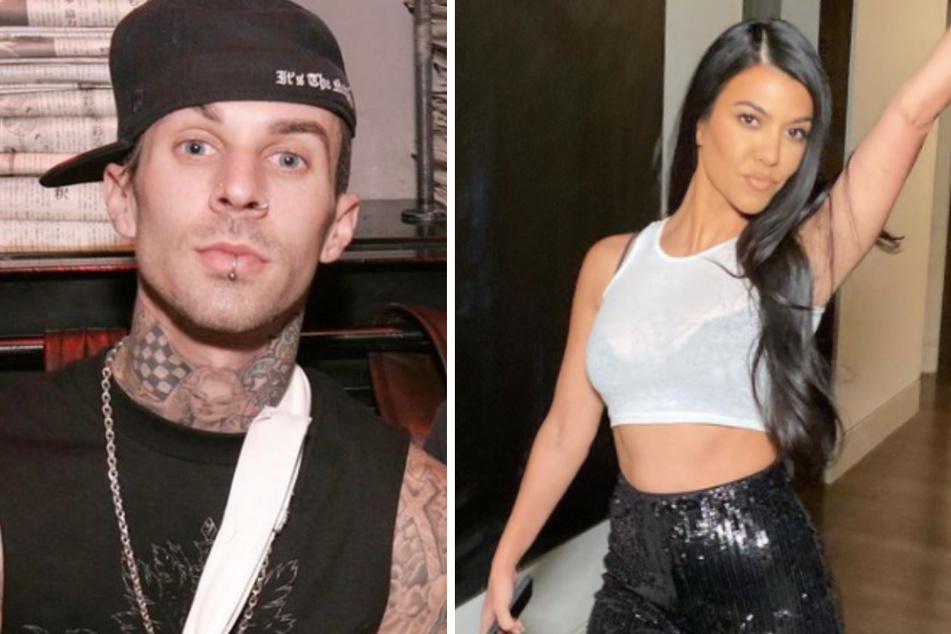 Travis (l.) has dropped a new wellness brand, while girlfriend Kourtney (r.) is also in the industry.