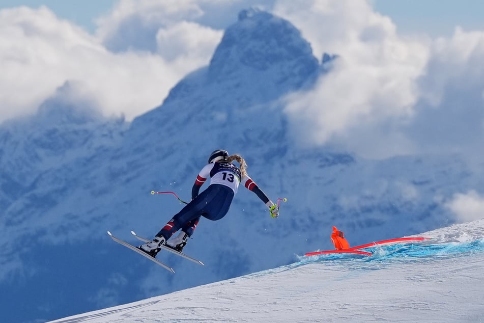 Vonn fell so badly at the Winter Olympics that she almost lost her left leg and has had to undergo eight operations.