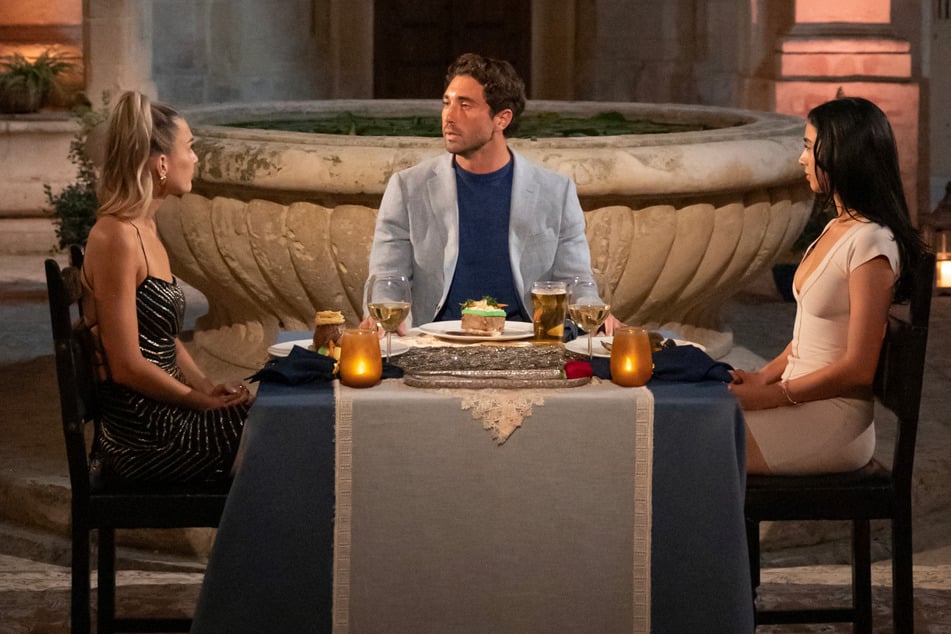 The Bachelor: Joey Graziadei cuts off Sydney and Maria feud with torturous two-on-one