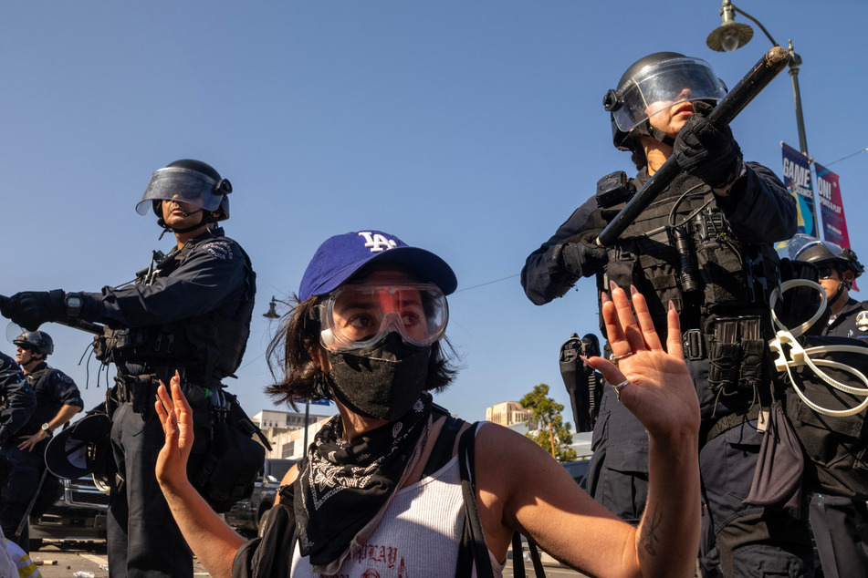 ICE raids in Los Angeles sparked protests across the city.