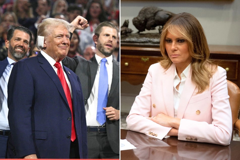 Melania Trump noticeably absent at Day 1 of Republican National Convention