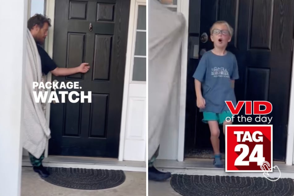 Viral Video of the Day for July 20, 2026: Dad's fake "kidnapping" prank teaches package-loving son a hilarious lesson