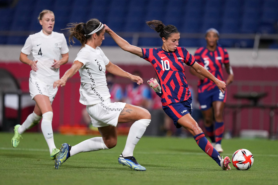 Olympics: US women's soccer team switches on against New Zealand