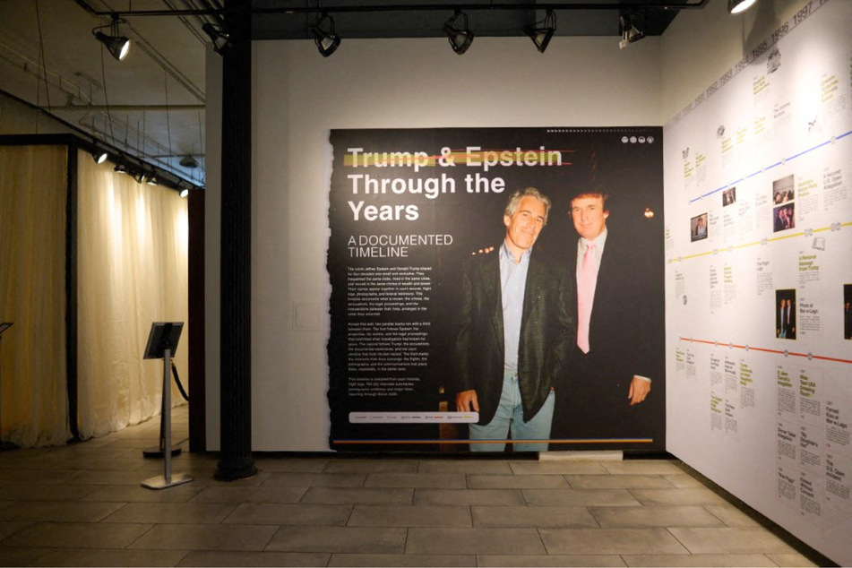 Activists behind a recent New York City exhibit of Donald Trump's features in the Epstein files will soon take it on a national bookmobile tour.