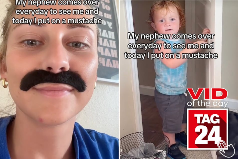 Today's Viral Video of the Day features a woman who scared her nephew with a new look!