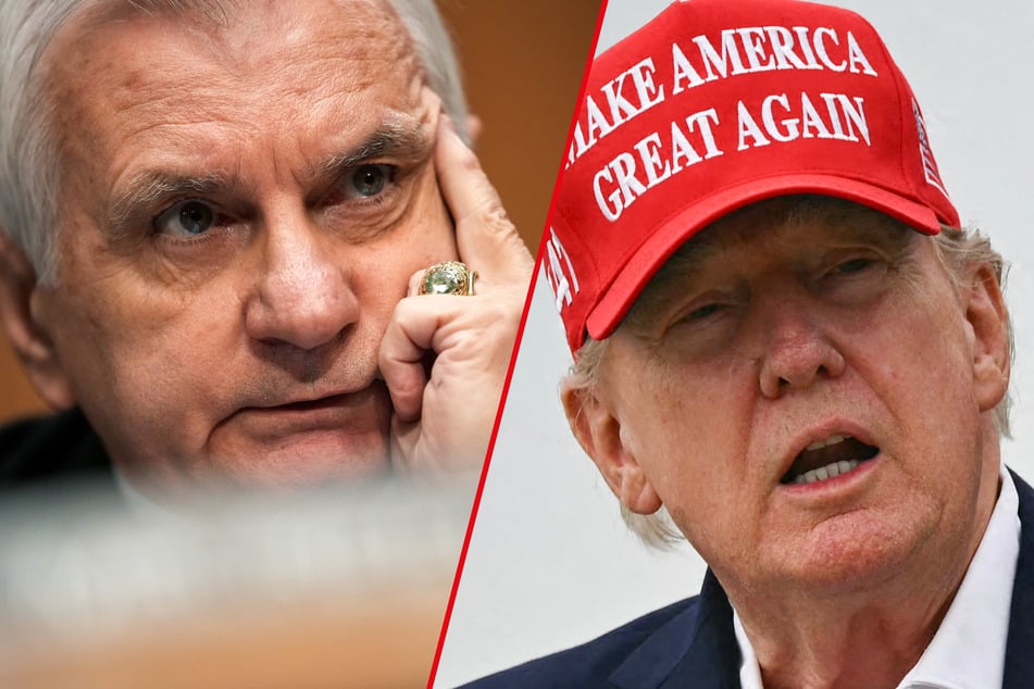 Senate Armed Services Committee ranking member Jack Reed (r) called President Trump's move to downsize the annual US-South Korea military "inane" and "haphazard."
