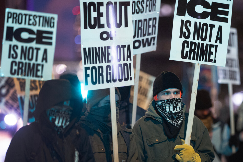 Protests have erupted in Minneapolis after immigration agents shot and killed two US citizens this month.
