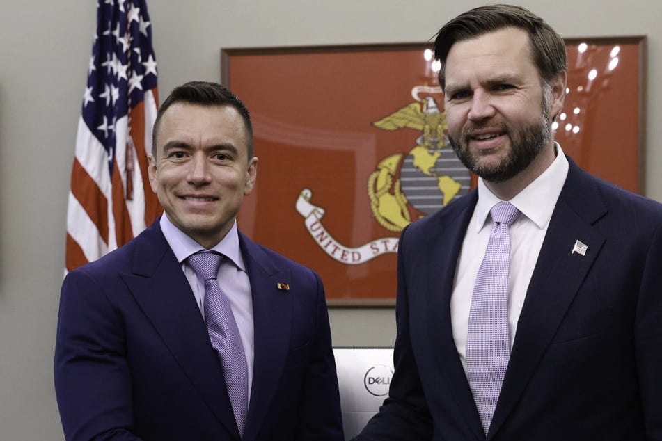 JD Vance meets with Ecuador's right-wing President Daniel Noboa in Washington