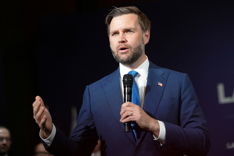 Vice President JD Vance makes an opening statement at the start of a quadrilateral meeting between the US, Iran, Pakistan, and Qatar at the Lake Lucerne Summit on June 21, 2026.