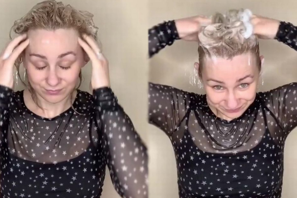 Greasy hair? Stylist shows how to wash properly