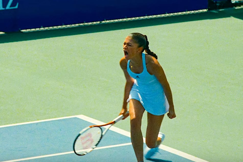Zendaya's Challengers character, Tashi, is seen wearing white tennis gear in several trailers for the movie.