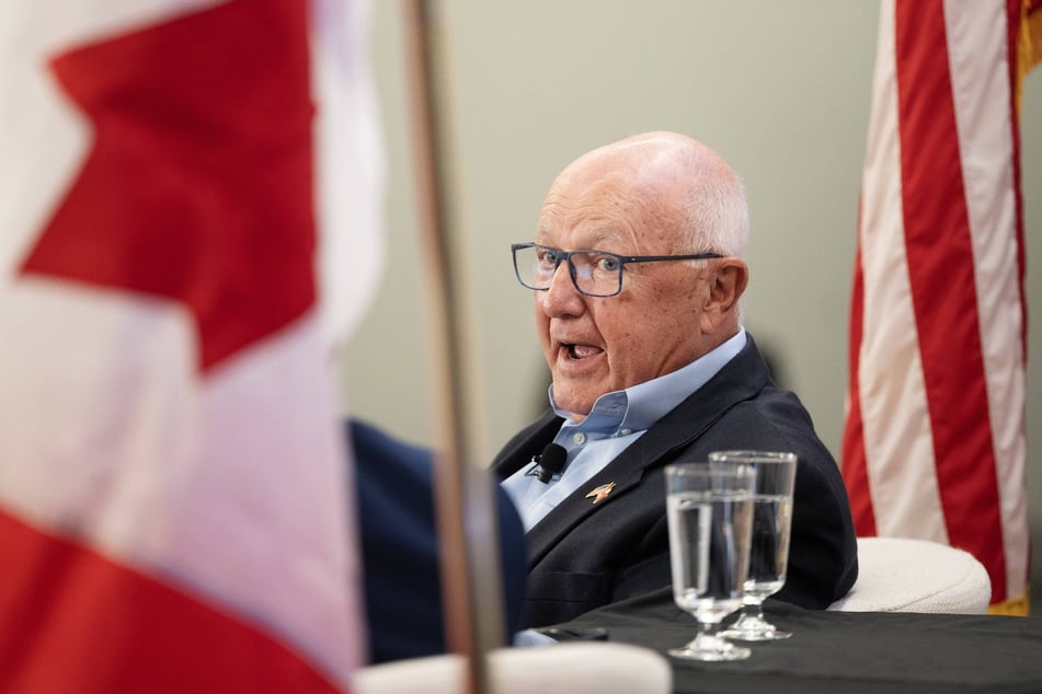 US Ambassador to Canada Pete Hoekstra used a recent podcast appearance to claim President Donald Trump's tariff policy actually helped Ottawa.