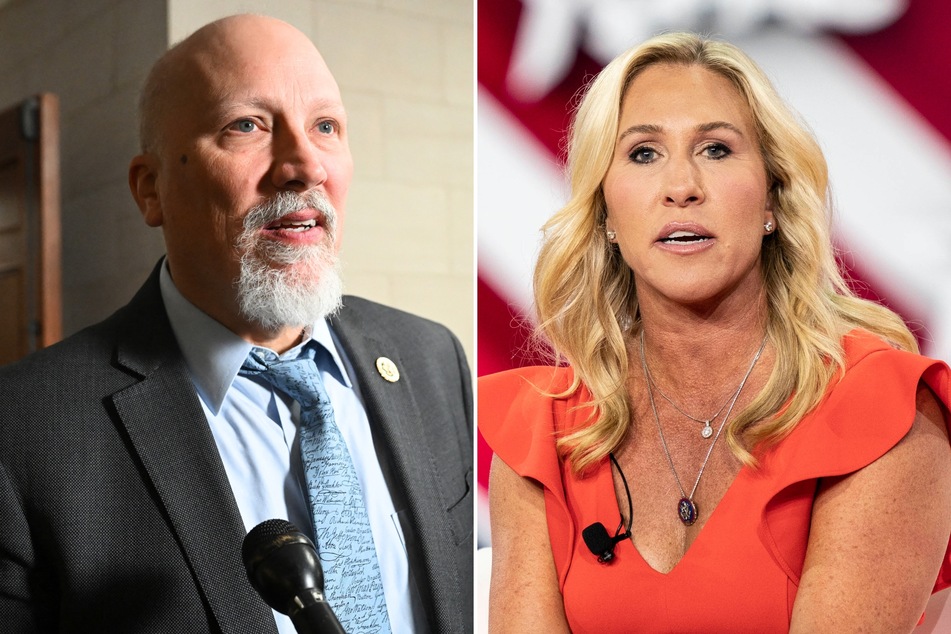 Marjorie Taylor Greene gets shut down by fellow Rep Chip Roy: "Go chase Jewish space lasers"
