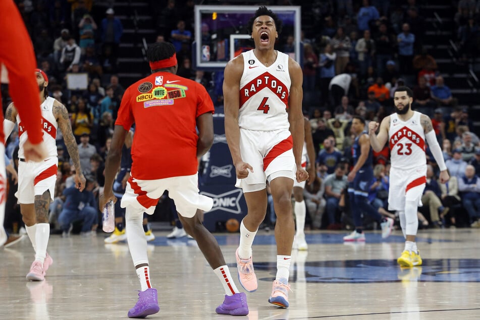 Toronto Raptors forward Scottie Barnes had two steals and two blocks to go with his 16 points and seven rebounds against the Memphis Grizzlies.