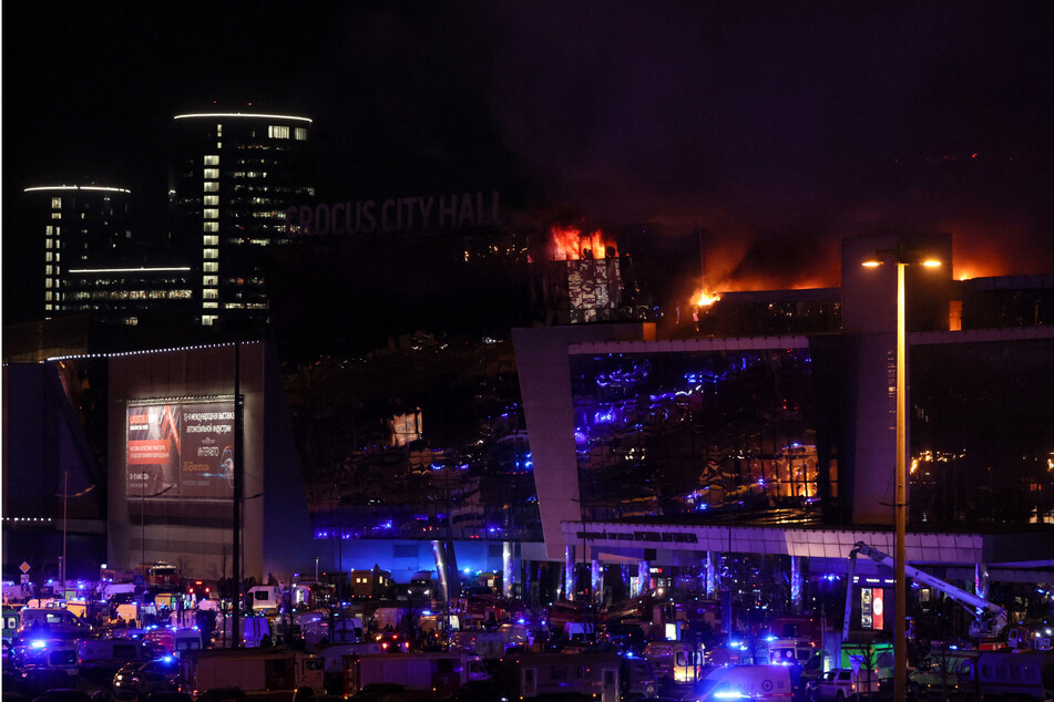 At least 40 reportedly killed in Moscow shooting as Russia threatens Ukraine