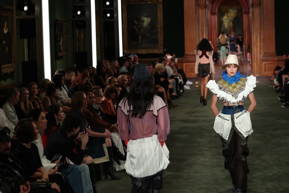 Wednesday's show was held at The Frick Collection in New York.