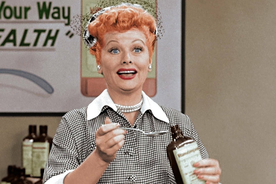 Lucille Ball was known as a comedic genius and the first woman to run a major television studio (archive image).