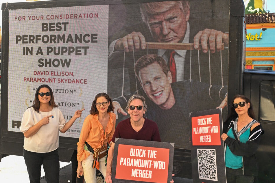 The Paramount-Warner Bros. merger has sparked outrage around Hollywood.