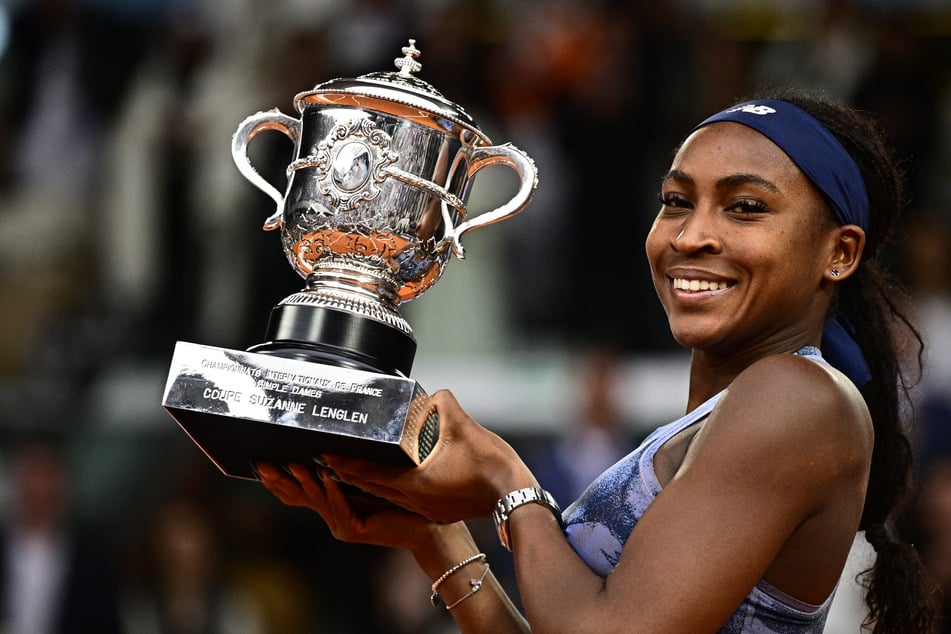 Coco Gauff battled back from a set down to beat world number one Aryna Sabalenka with a dramatic victory in the French Open final on Saturday.