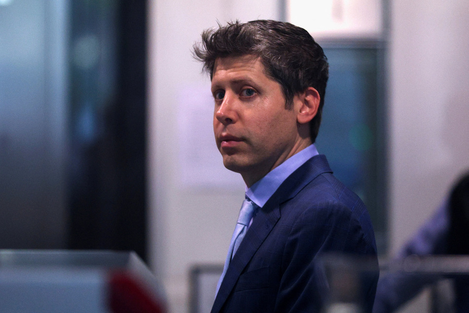 OpenAI CEO Sam Altman appears at a federal courthouse in Oakland, California, on April 30, 2026.