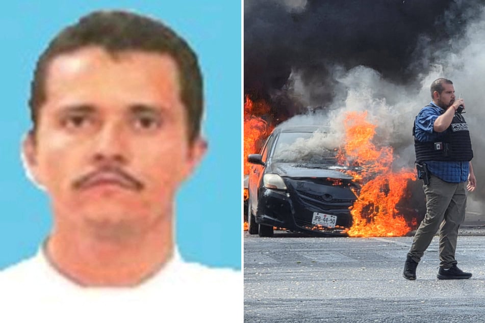 Mexico rocked by cartel rampage after killing of infamous drug lord "El Mencho"