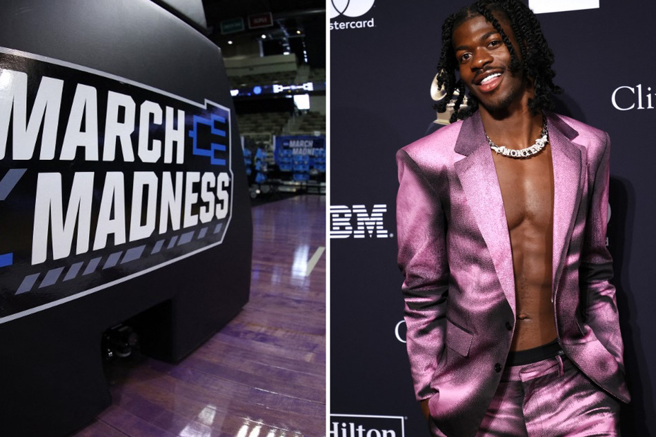 Grammy Award winners like Lil Nas X (r.) will headline the 2023 NCAA March Madness Music Festival in Houston.
