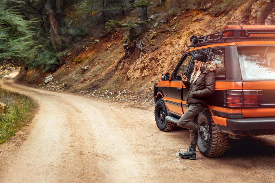 Satellite messaging may let you get off the beaten track without losing cell service (stock image).