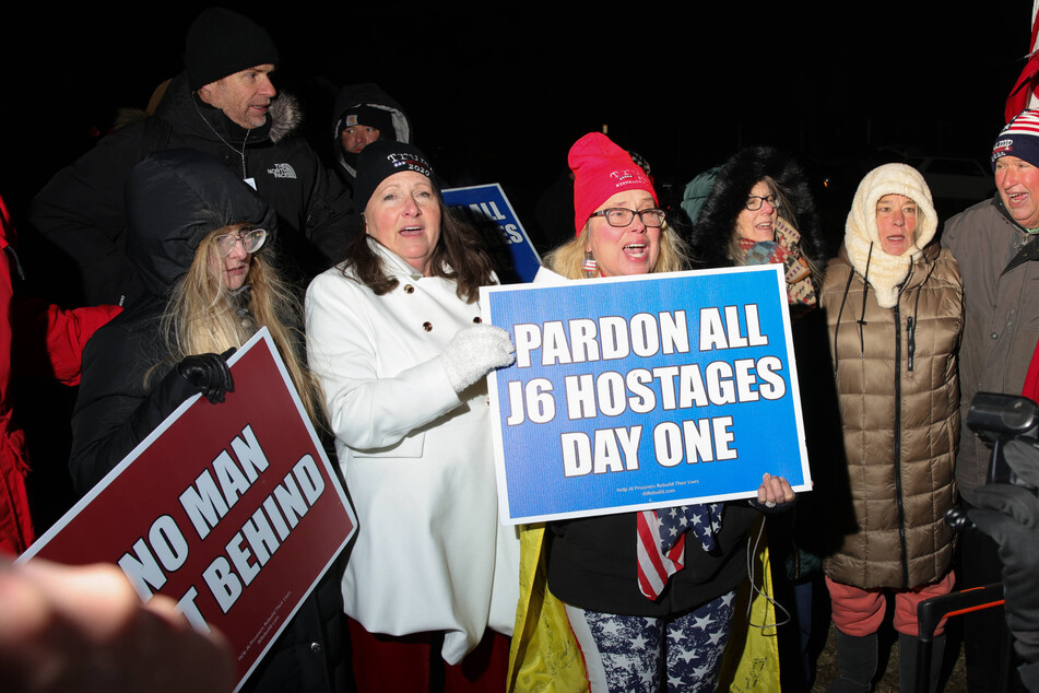 President Trump granted pardons to more than 1,500 of his supporters who stormed the Capitol in a bid to halt congressional certification of the 2020 election.
