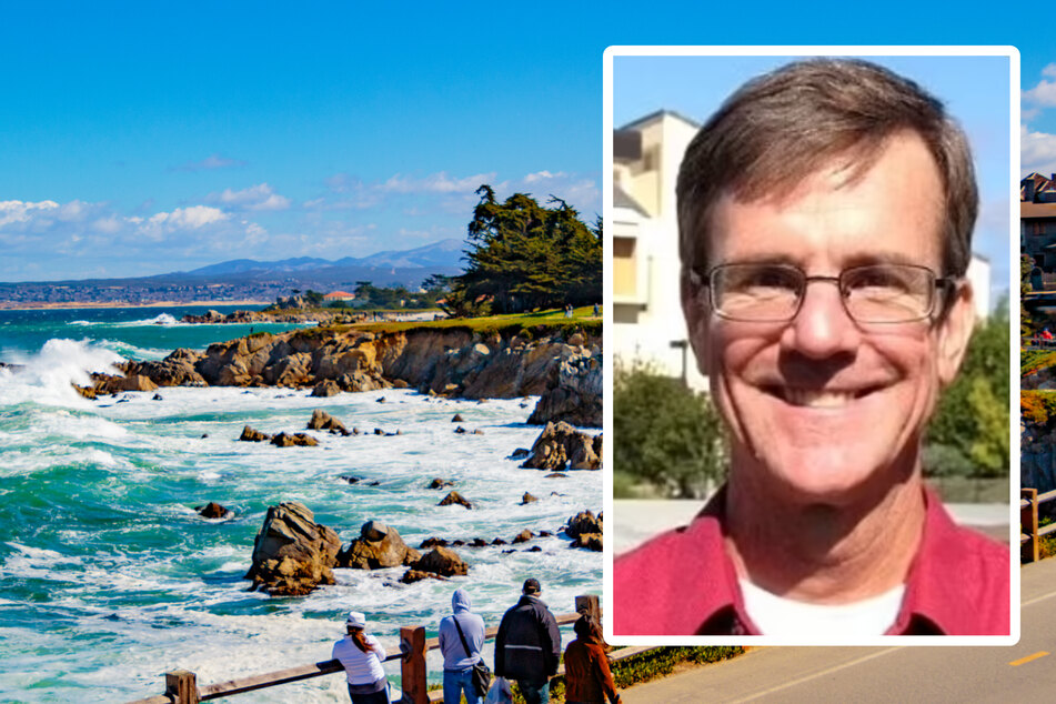 Steve Bruemmer (62) survived the horrific shark attack at Lovers Point Park