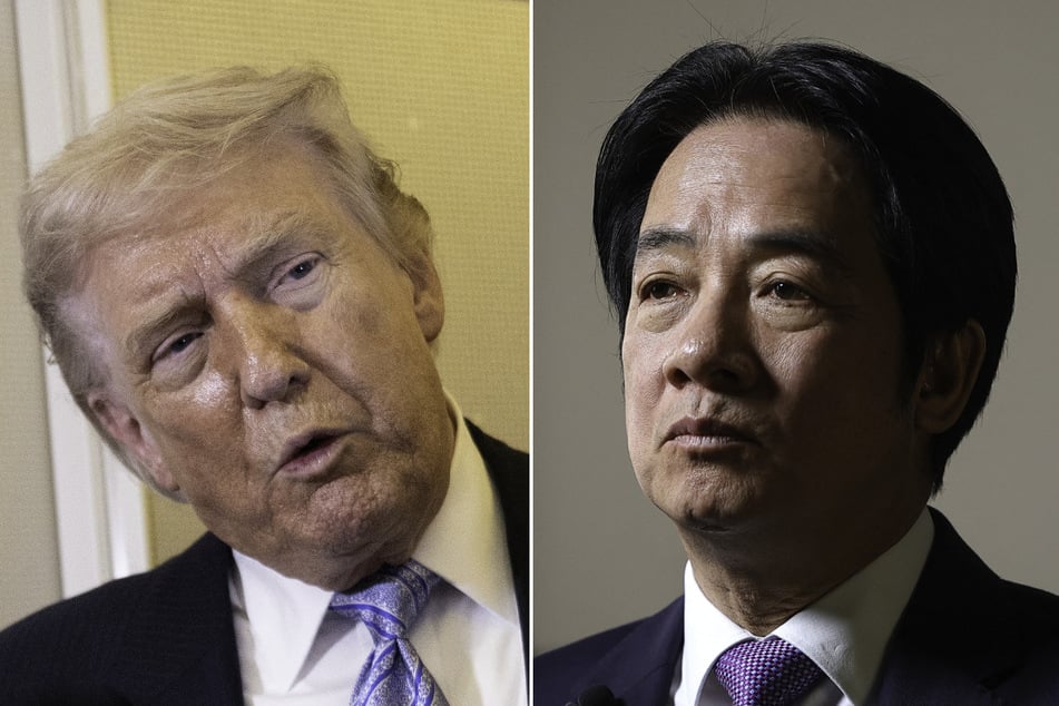 Taiwan would "welcome" its president speaking to Trump as future arms sales in question