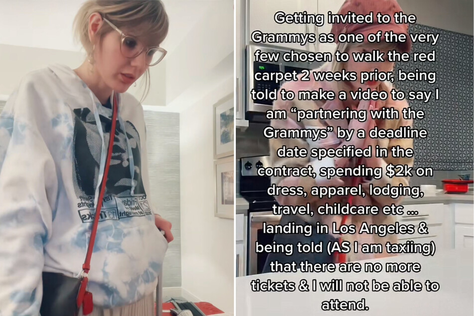 Ashley Leechin gave her followers all the tea about what went wrong with her invitation to attend the Grammys.