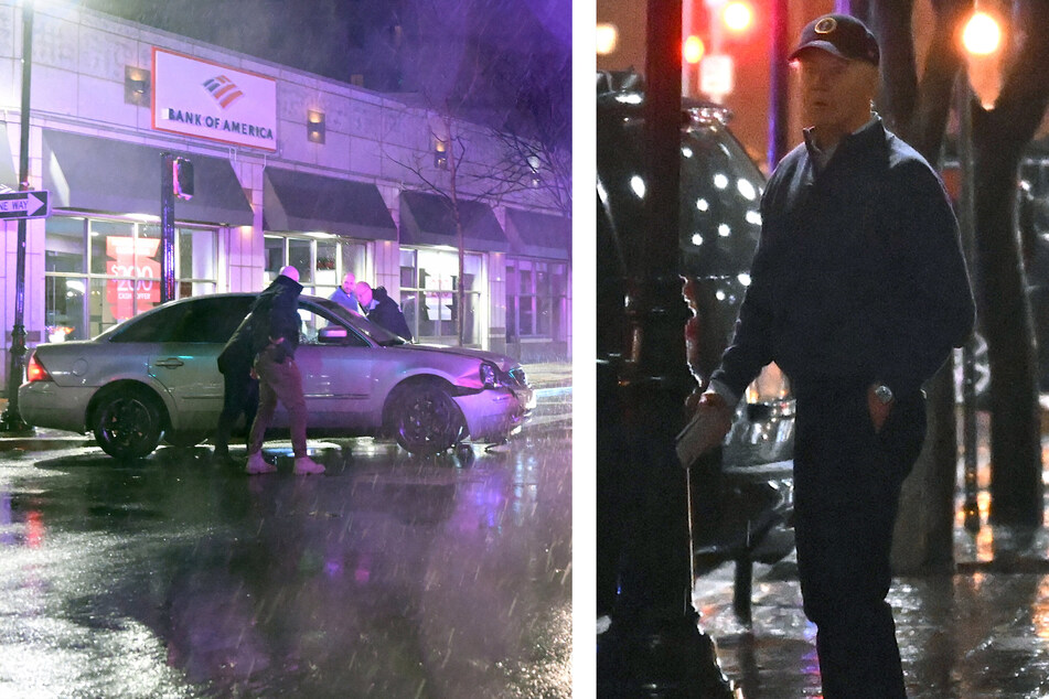 Man hit with drunk driving charge after car crash close to Biden