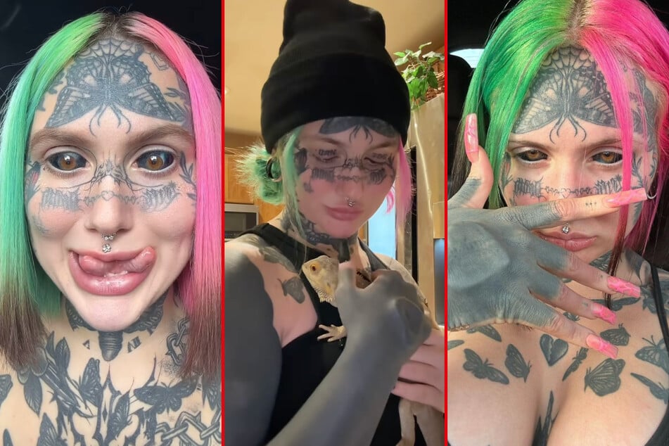 Orylan loves tattoos and body modifications, but was unsure about her heart-shaped hand implant.