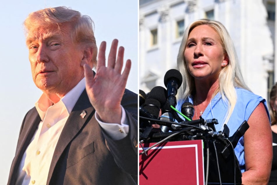 Marjorie Taylor Greene says she has texts from Trump that could get her "put in jail"