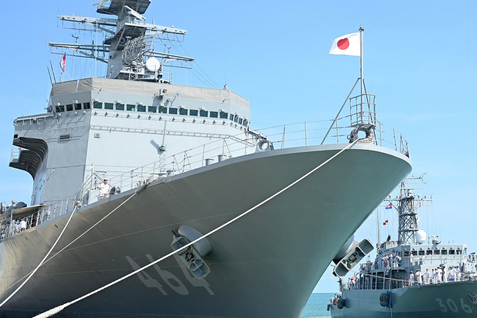 Japanese and US military spark fury from China after sinking warship near Taiwan