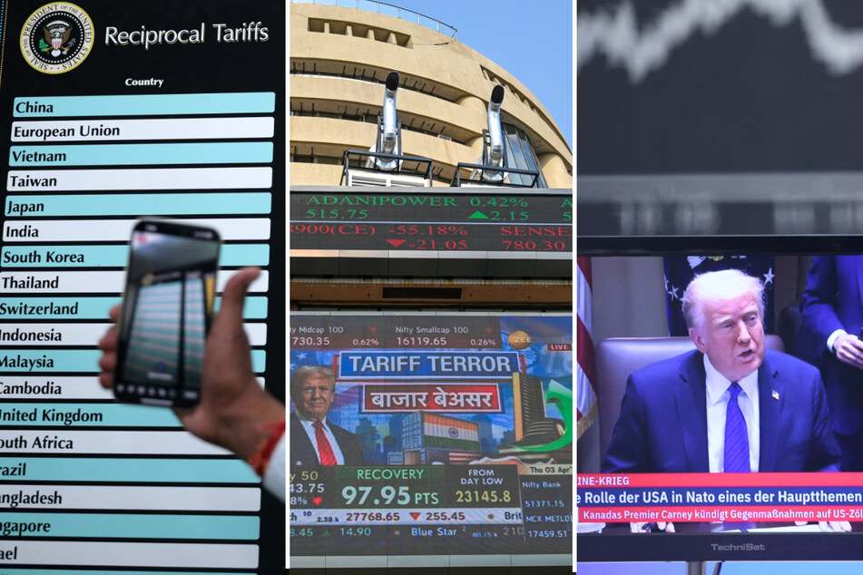 The world reacted with alarm and condemnation to global tariffs imposed by US President Donald Trump.