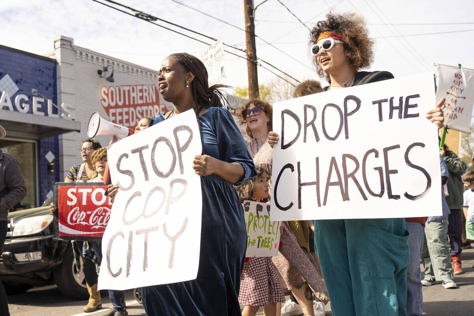 Stop Cop City activists hit with RICO indictments that claim "solidarity" and "mutual aid" are anarchism