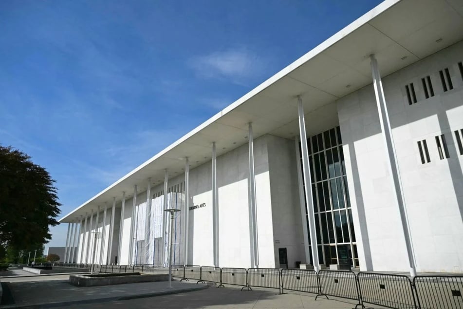 View of the John F. Kennedy Center for the Performing Arts in Washington, DC on October 1, 2026. The Board of Executives at the Kennedy Center recently tapped music representative Rick Canny to be artistic director amid President Donald Trump's takeover.